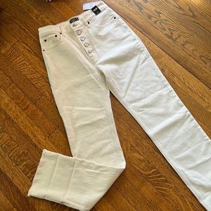 Abercrombie & Fitch ultra high rise straight